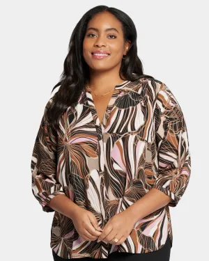 Pintuck Blouse | Half Moon Bay