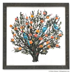PINYON JAYS original paper collage