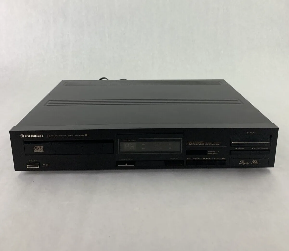 Pioneer Compact Disc Player PD-4051 No Remote