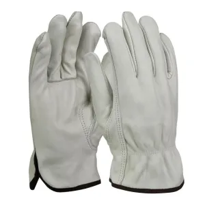 PIP Top Grain Cowhide Leather Drivers Glove w/Thermal Lining 1JL6133 12 pairs