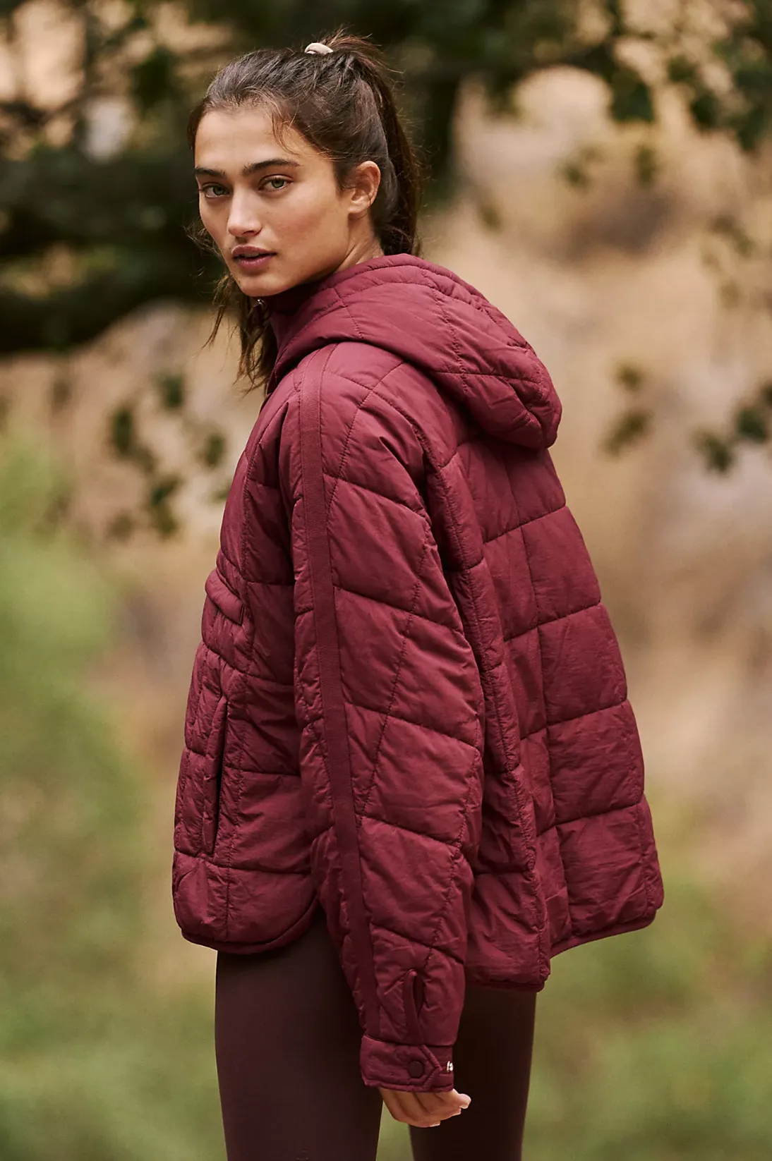 Pippa Packable Pullover, Jasper