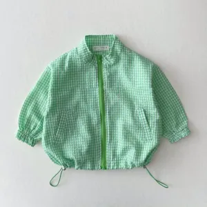 Plaid Lightweight Children's Jacket