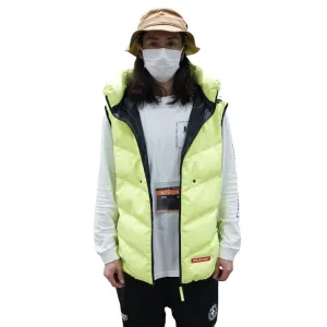 PLANB PROJECT Down Vest Jacket (Japanese Brand) Yellow [Unisex]