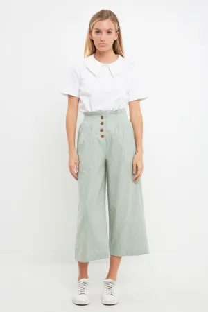Pleated Easy Trousers