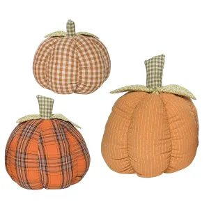 Plush Pumpkins, Asst. of 3