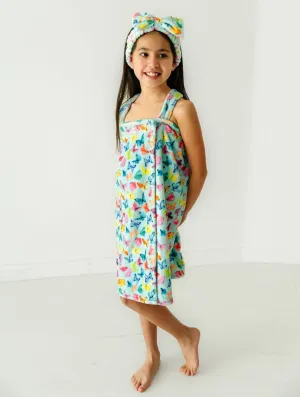 Plush Spa Wrap - Butterflies-2