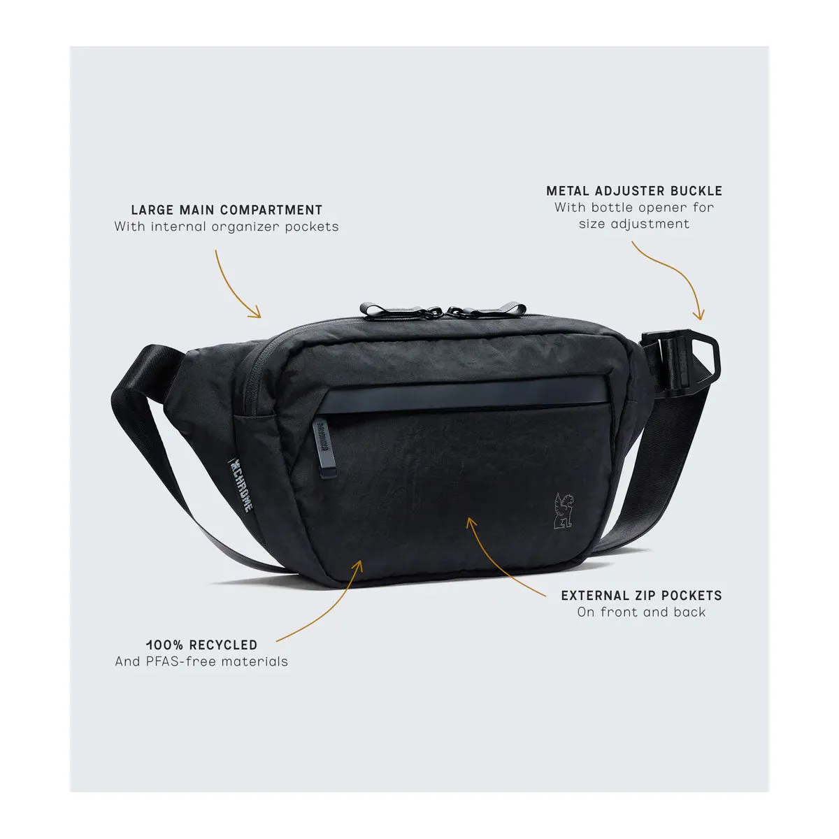 [PO] Chrome Industries : Sabin 6L Sling : Black