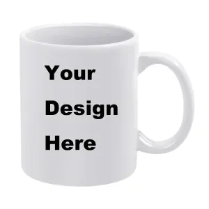 POD Upload Your Photo 11oz White Mug Ceramic Coffe Mug