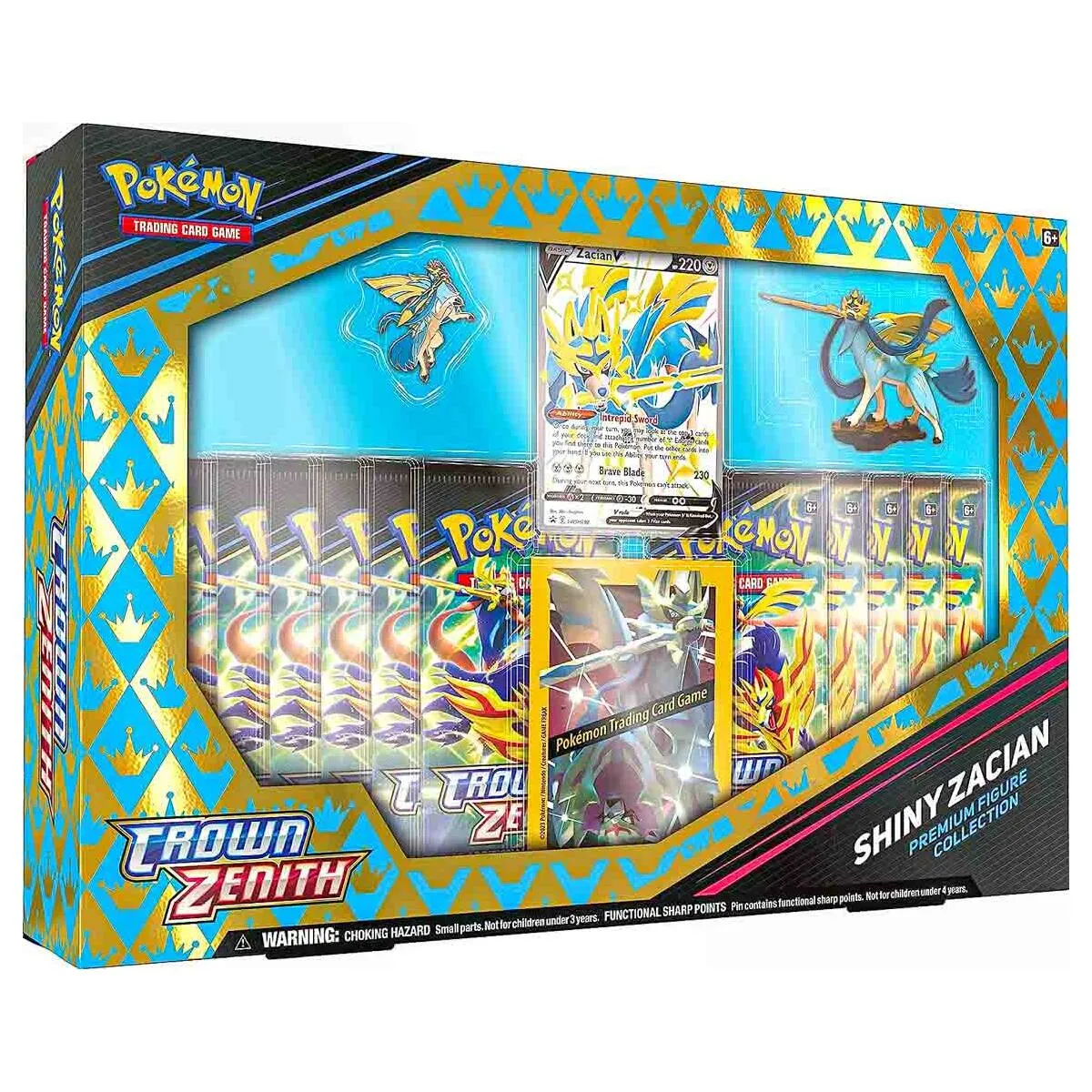 Pokémon TCG: Crown Zenith Premium Figure Collection Shiny Zacian