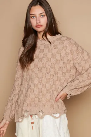 Color-block Sweater