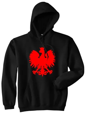 Poland Eagle Polish Pride Polska Big Mens Pullover Hoodie