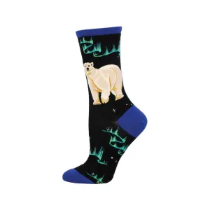 Polar Bear Crew Socks - Womens