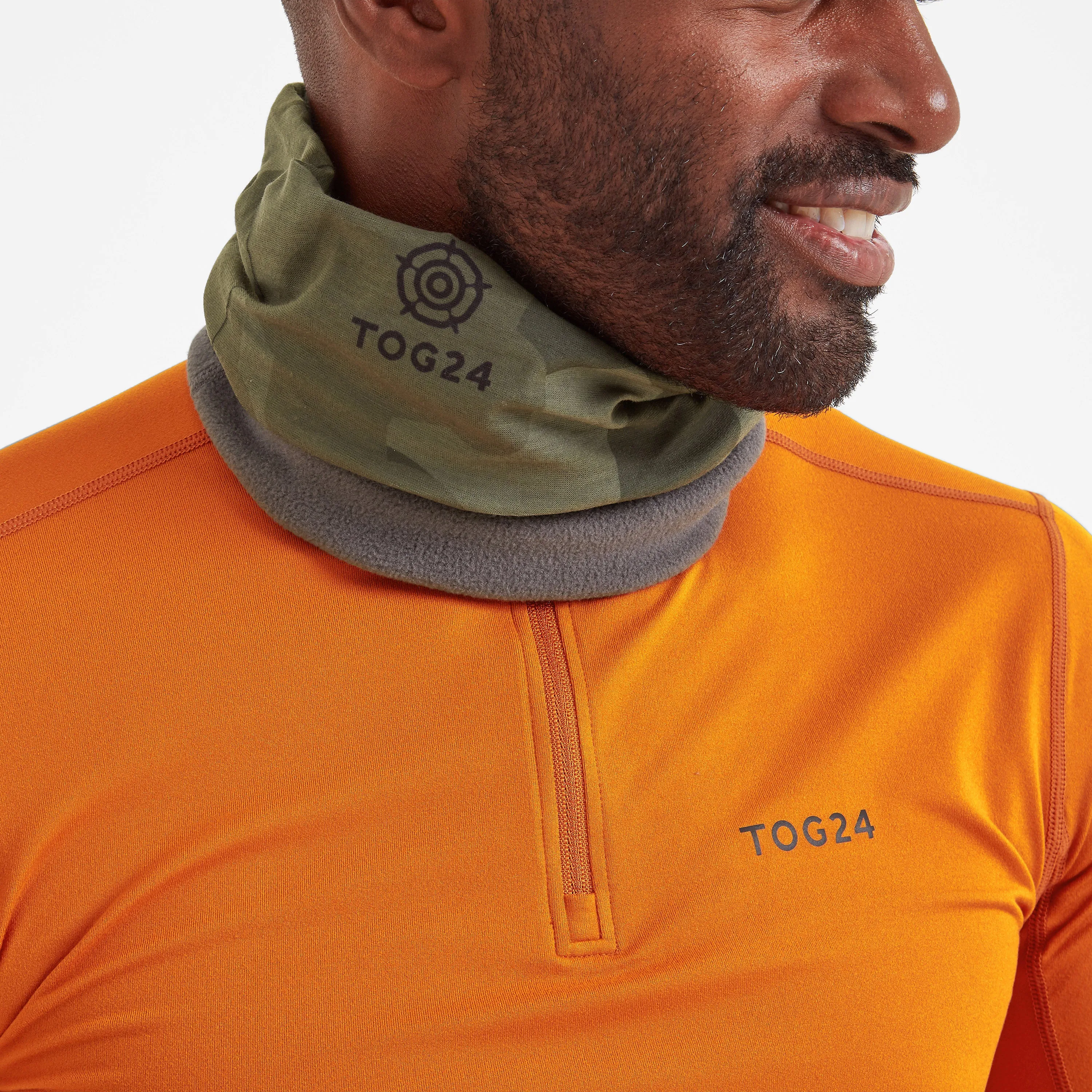 Polar Multifunctional Neck Warmer - Khaki Pixel Camo