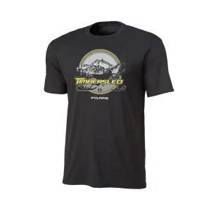 Polaris  Men's Scape T-Shirt Tee Casual Fit Soft Comfortable Fabric Blend Black