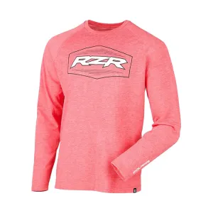 Polaris  Red RZR Performance Long Sleeve Tee Comfortable Moisture-Wicking T
