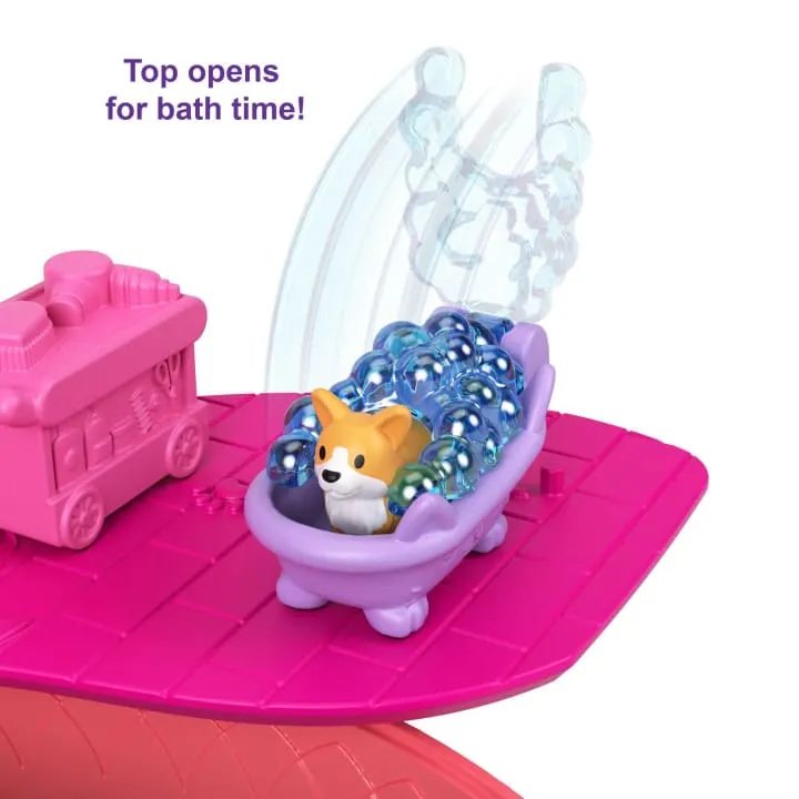 Polly Pocket Cuddly Cat Purse Wearable Compact