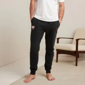Polo Republica Men's Pony And USA Embroidered Fleece Jogger Pants