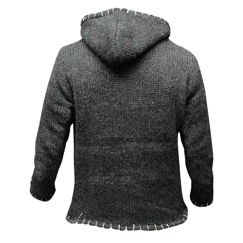 Pologize™ Streetwear Knitted Winter Hoodie