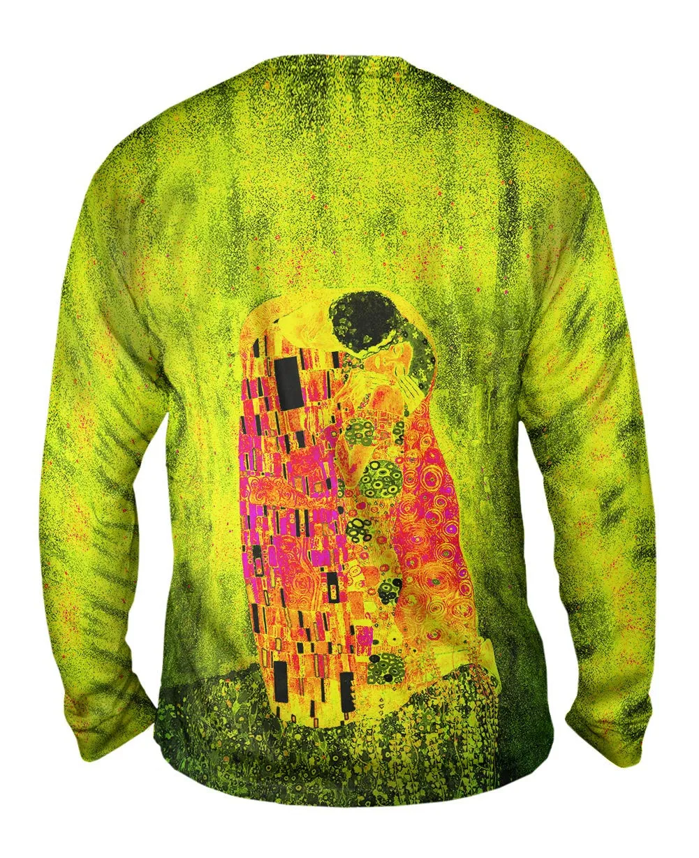 Pop Art Klimt - "The Kiss Yellow" (1907)