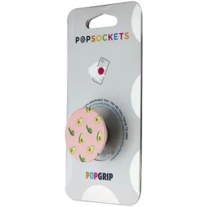 PopSockets PopGrip Expanding Stand and Grip with Swappable Top - Avocados Pink