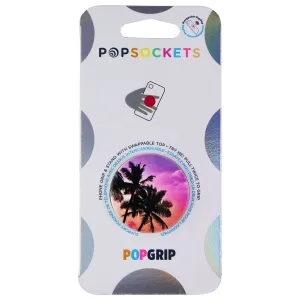 PopSockets PopGrip Swappable Top Holder for Phones - La La Land (Palm Trees)