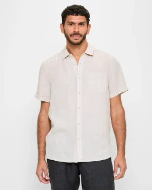 popular  European Linen Shirt - Neutral