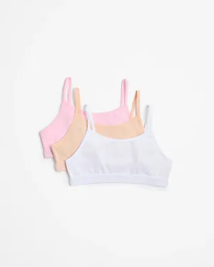 popular  Maxx Crops 3 Pack - Pink/Nude/White