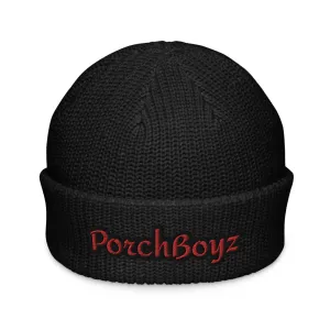 Porchboyz Embroidered Fisherman beanie