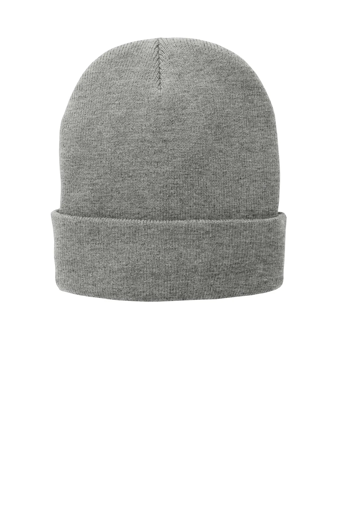 Port & Company Fleece Lined Branded Knit Caps, Oxford