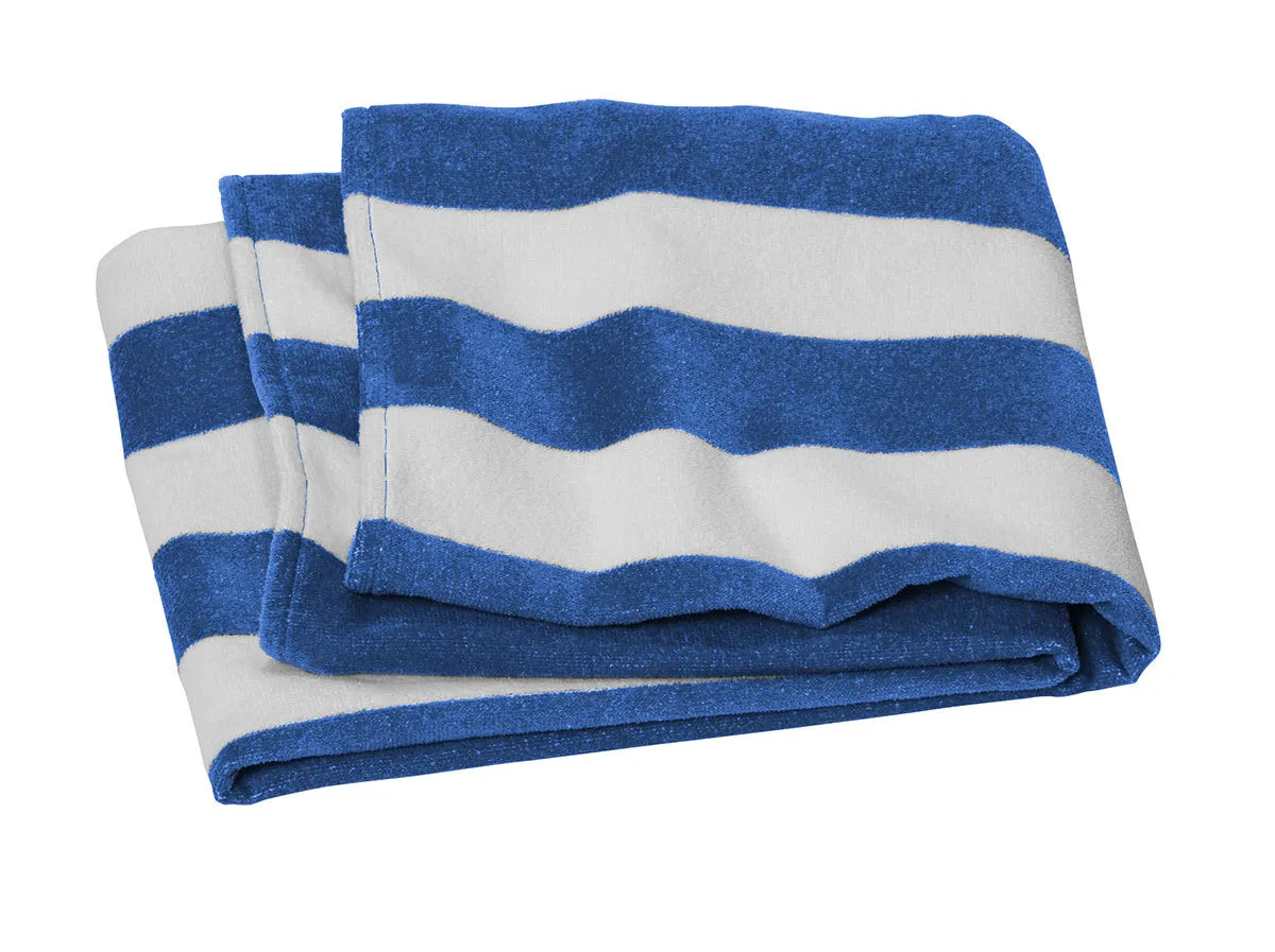 Port Authority Value Cabana Stripe Beach Towel