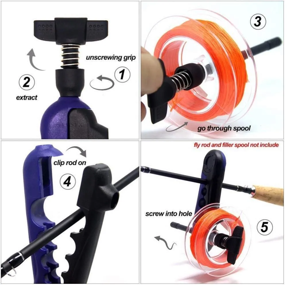 Portable Line Spooler