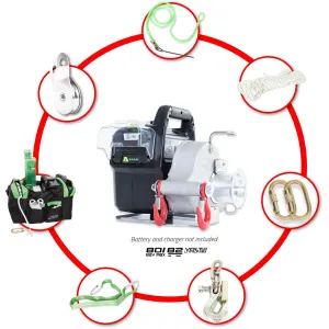 Portable Winch - PCW3000-LI-HK - Pulling Winch Hunting Kit