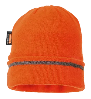 Portwest Knitted Hat Reflective Trim
