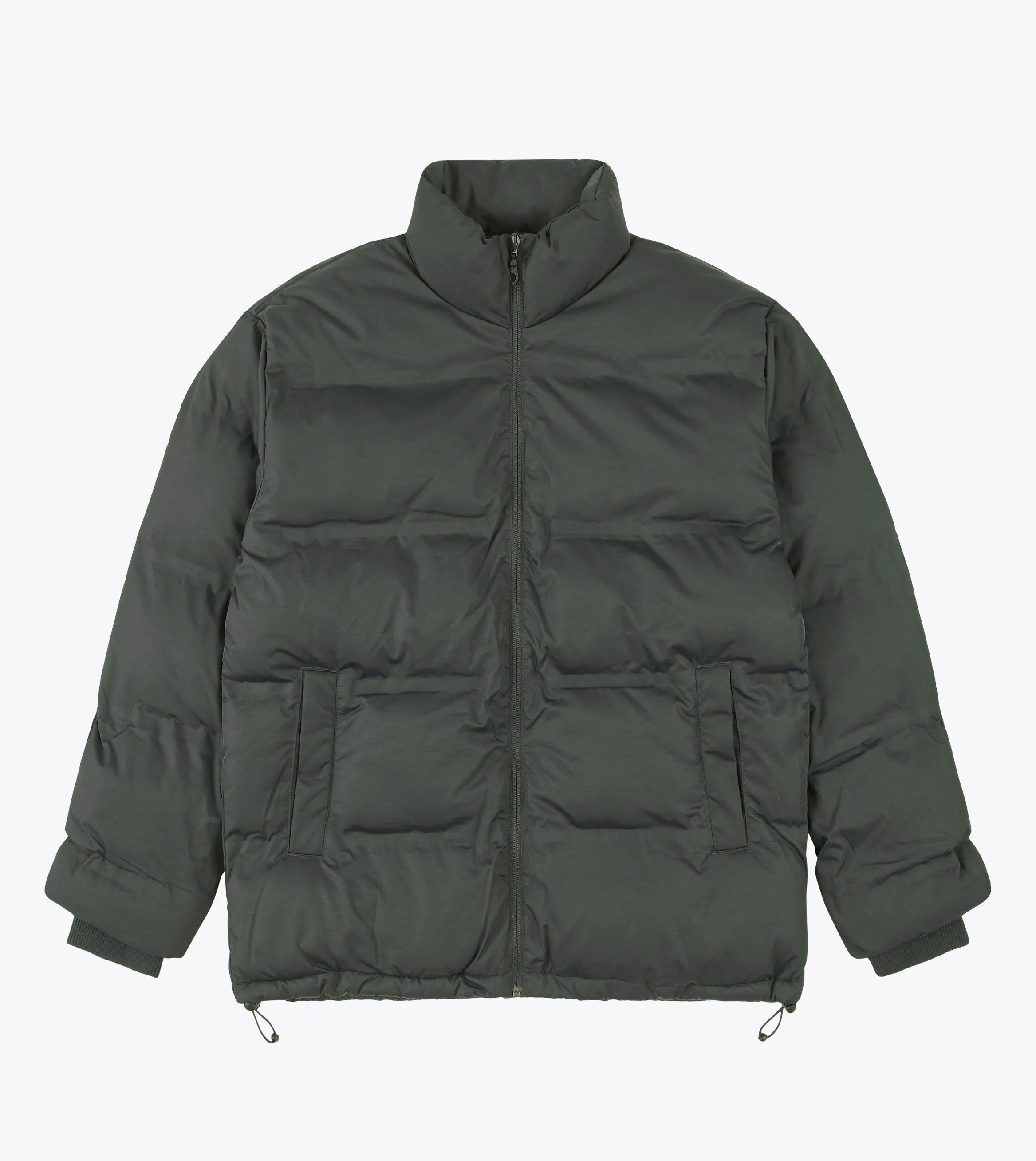 Powells Puffer Jacket Dk Army