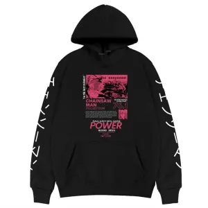 Power Kanji Hoodie Chainsaw Man (Colors Available)