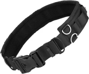 Powerextra Utility Outdoor Photography Adjustable Waist Strap Belt with D-rings for Hanging Tripod Camera Case Lens Case Flash Case SD Card Pouch and Other Photography Accessories