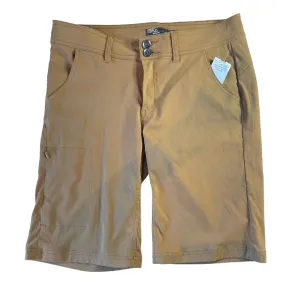 Prana W Active Stretchy Shorts 8 bronze