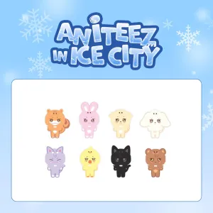 (PRE-ORDER) ATEEZ - [ANITEEZ IN ICE CITY] 2024 ANITEEZ POP-UP MD PLUSH DOLL COVER A Version