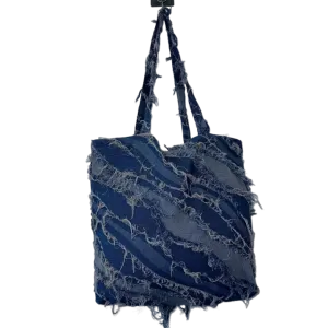 Pre Order:  Denim Stylish Tote Bag - WINI