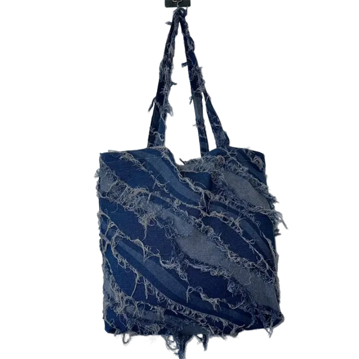Pre Order:  Denim Stylish Tote Bag - WINI