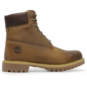 Premium 6 Inch WP Leather Men's Ankle Boots