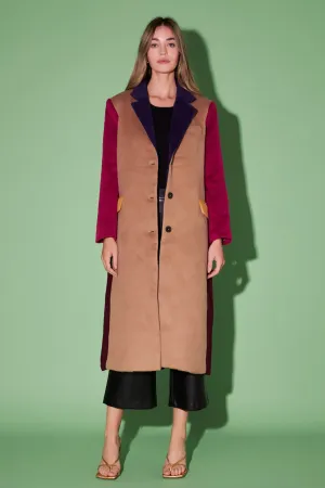 Premium Oversize Color block Coat