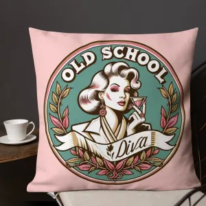 Premium Pillow Old School Diva