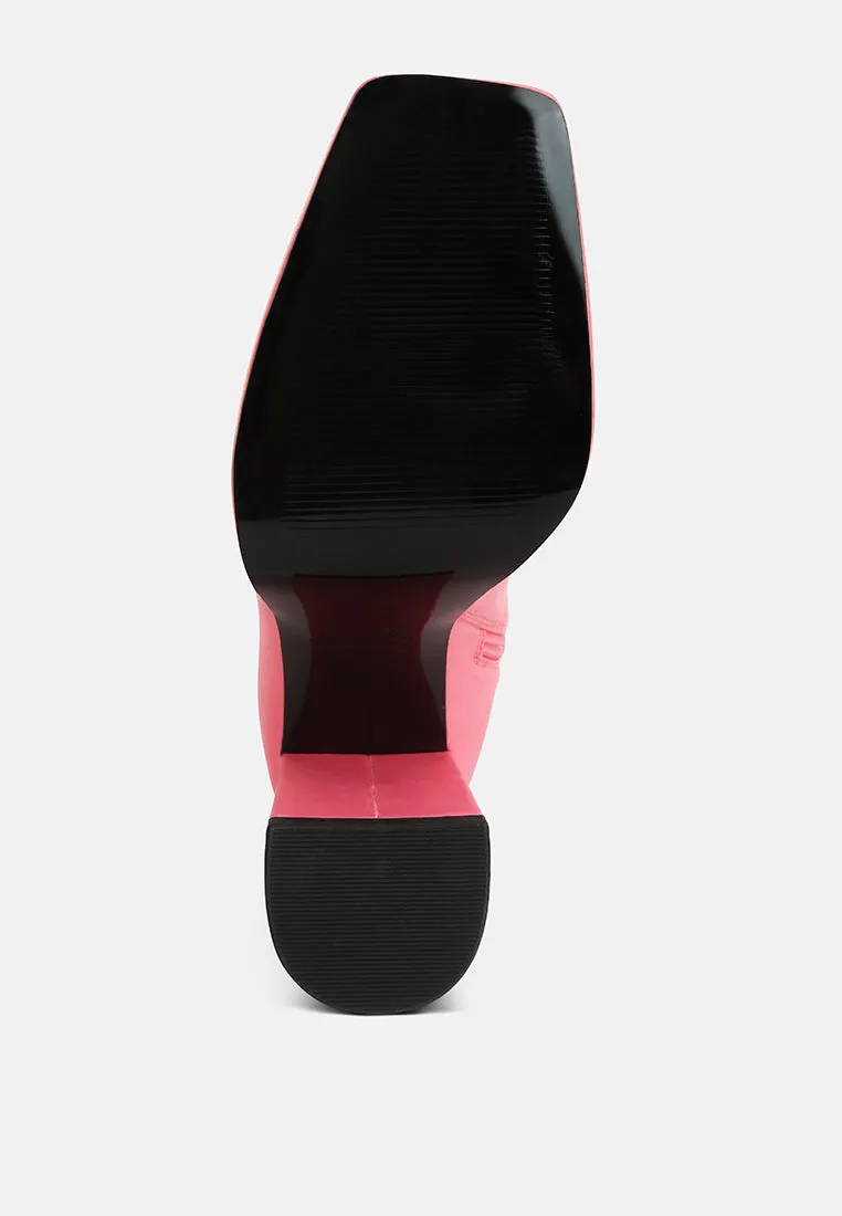 Presto Stretchable Satin Long Boot