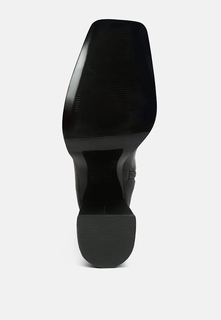 Presto Stretchable Satin Long Boot