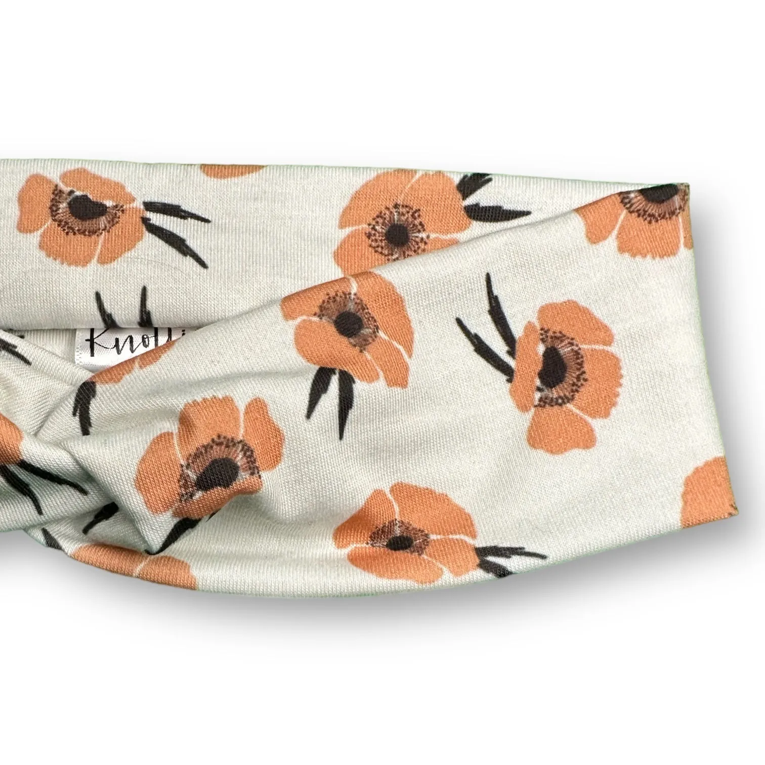 Pretty Poppies Knotties Headband