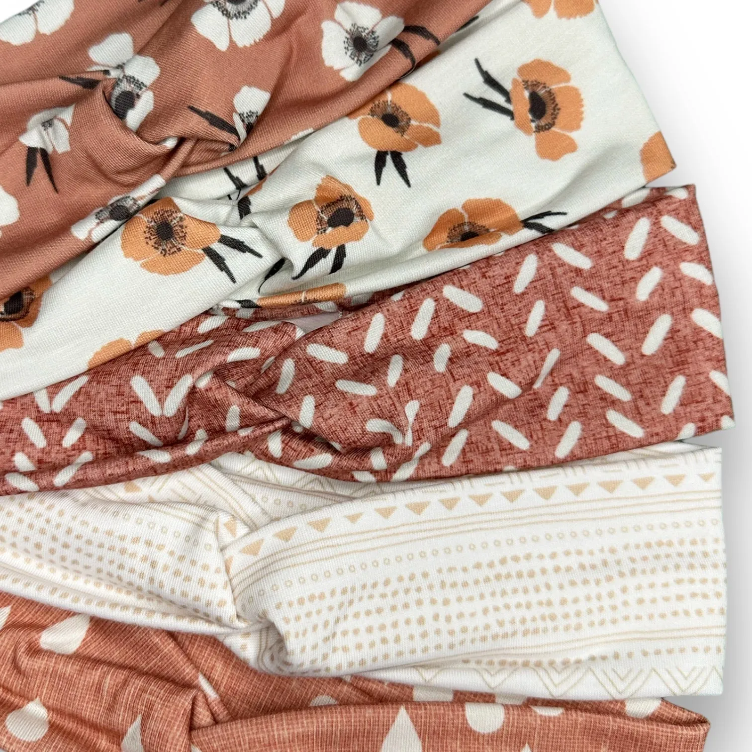 Pretty Poppies Knotties Headband