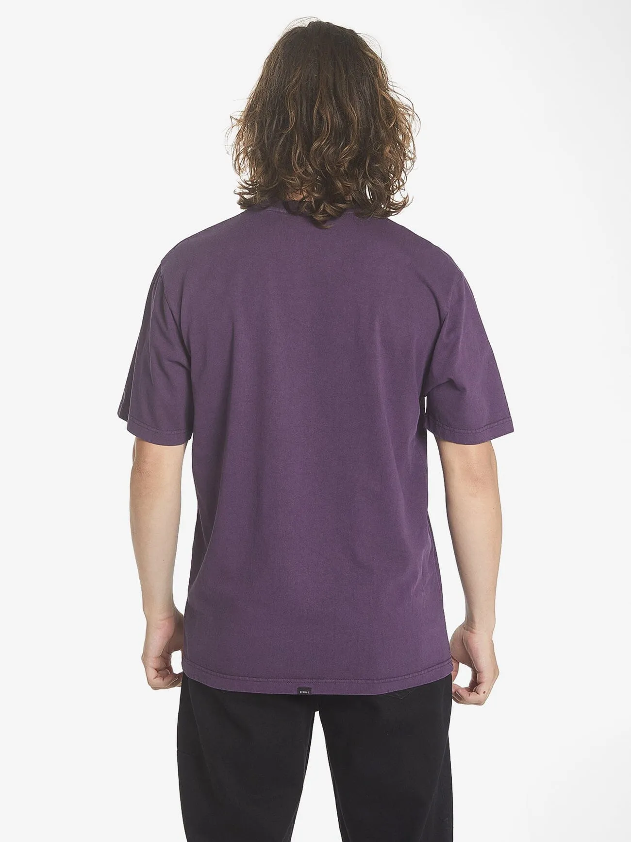 Professional Peace Oversize Fit Tee - Purple Pennant