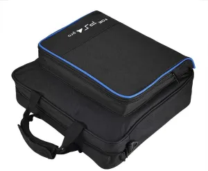 PS4 Pro Slim Game Bag Canvas Case Protect Shoulder Carry Bag Handbag Original size for PlayStation 4 PS4 Pro Console