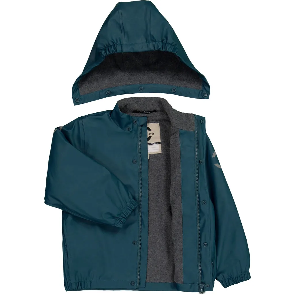 PU Rainwear Fleece Lining (overalls 74-104) - Orion Blue